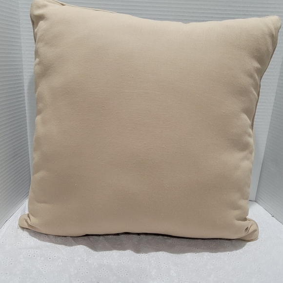 Needlepoint Peaceful Cottage Spring scenery Decorative Pillow square - Picture 12 of 12